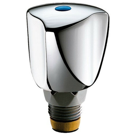 Delabie – Tête de robinet universelle 17/150 – Raccordement filetage plomberie – Clapet renforcé pour longue durée – Livrée avec pastilles bleue et rouge - G370017