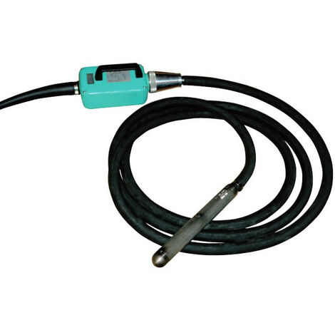 Imer – Aiguille vibrante 38mm – Longueur 5m – Puissance 230V – 12000 tr/min pour béton armé – Rendement 6-8 m3/h