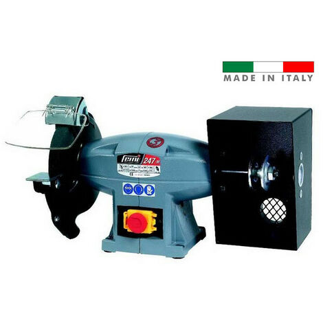 Femi - Touret/polisseuse 750W 230V Diam 200 mm avec meule et sans brosse - 246/M (1/2)