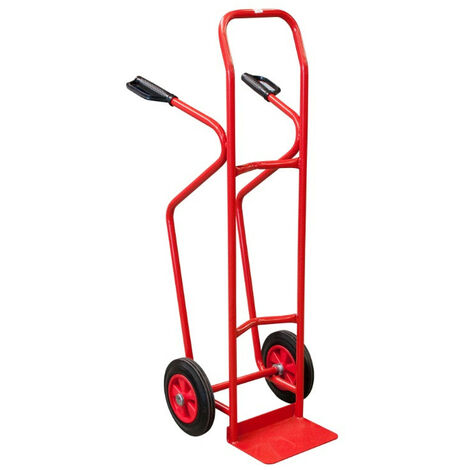 Fimm - Diable CU 250 kg charges hautes bavette fixe roues caoutchouc