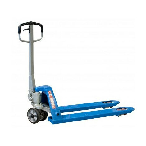 Fimm - Transpalette manuel 2500 kg LF1150 mm boggies polyuréthane