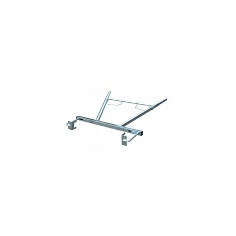 Outifrance – Écarteur téléscopique pour échelles – Acier – Longueur réglable 450 à 750 mm – Patins anti-dérapants en caoutchouc – Fixation rapide