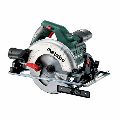 Metabo – Scie circulaire portative 1200W – Ø de lame 160mm – Profondeur de coupe 55mm – Pour bois dur et teck – Coffret inclus