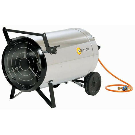 Sovelor - Chauffage Mobile Inox au Gaz propane (46,15 à 102,97KW) - GP110AI