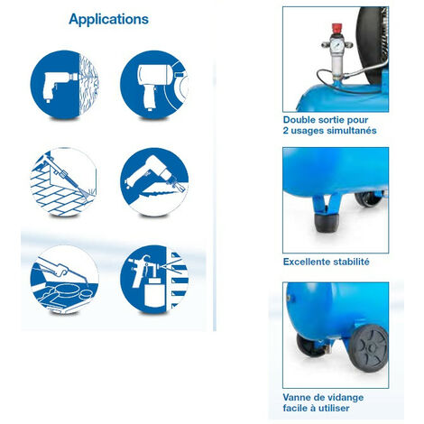 Compresseur ABAC PRO A39B En 150L