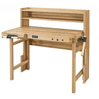 Ramia - Etabli de bois Junior (hêtre stratifié haute qualité) 1000x630x620-770 mm - FOLDING