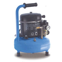Abac – Compresseur d’air silencieux 9L 340W 50L/mn 43dB – Double sortie rapide – Gonflage, soufflage, agrafage – Pour espaces confinés
