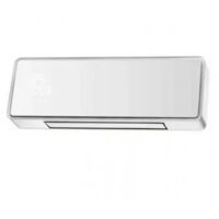 Chauffage Mural électrique 2000W Warm Tech - Convecteur Avec Thermostat LED, Timer 24h - IP24 - Dimensions 81,5x43x6,5 Cm