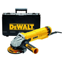 DeWalt - Meuleuse 1400 W 125 mm avec système anti redémarrage + coffret - DWE4237K