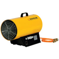 Sovelor – Chauffage mobile au gaz 16-30 kW – Pour chantiers humides et espaces confinés – BLP33E