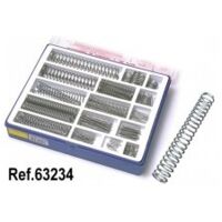 Techman - Assortiment de 130 ressorts à compression - 63234