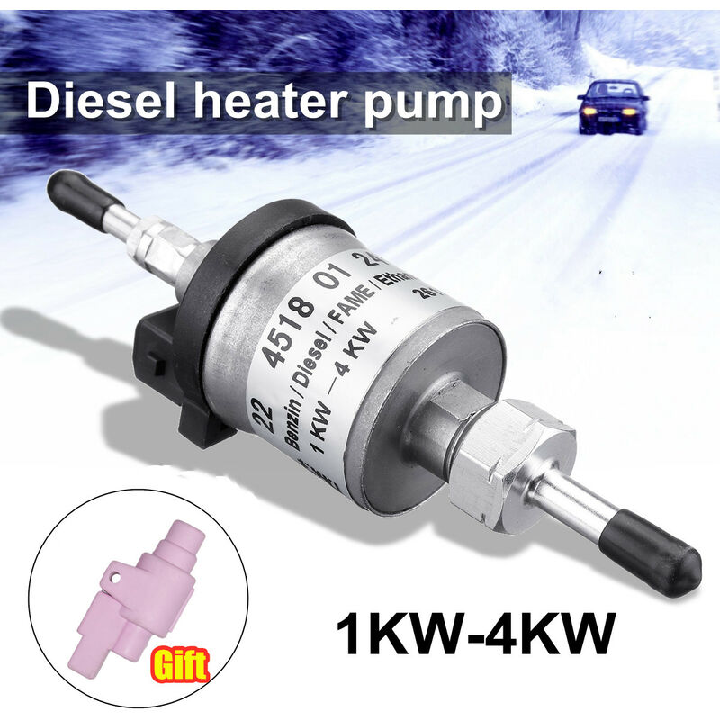 Pompe à carburant 12V/24V pour chauffage Diesel de voiture 1kw-5kw,  chauffage autonome avec amortisseur, débit précis pour chauffage Webasto