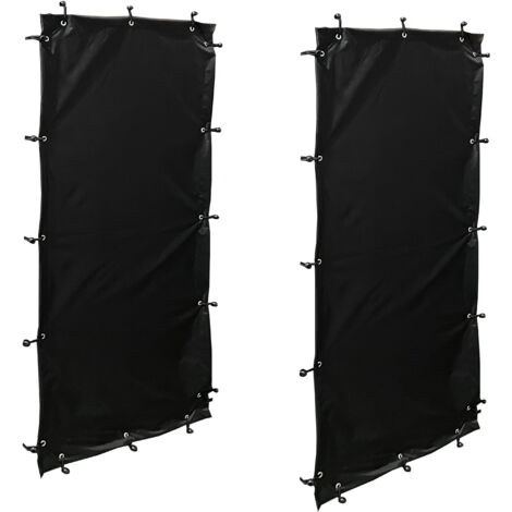 Protection Intempéries Pour Rangement Bois - 2 Côtés 66x148cm | Compatible Quick Star
