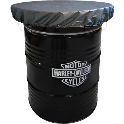 Housse Imperméable Pour Tonneau 180L - Couvercle Réglable Avec Cordon | Protection Pluie, UV, Poussière