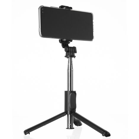 Treppiede Selfie AISENS Con Telecomando Bluetooth - Estendibile Fino 165 Cm