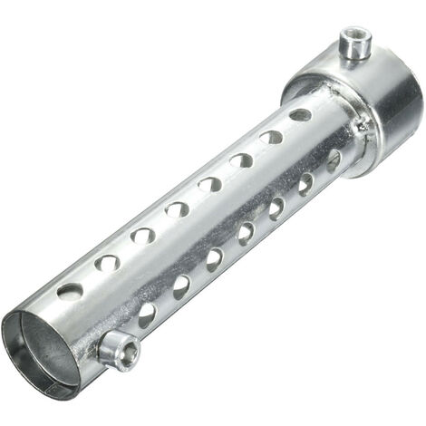 2 Pezzi Silenziatore Moto Universale - DB Killer 60mm Argento - Per Scarichi Moto - Foto 8