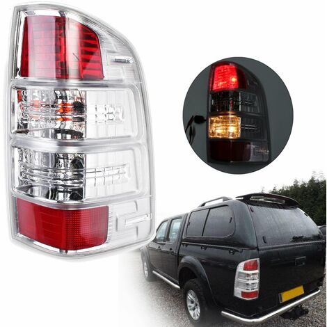 Fanale Posteriore Per Ford Ranger Pick-up Ute 2008-2011 - Lato Destro/Sinistro, Luce Freno, Cablaggio Incluso, Guscio ABS Resistente
