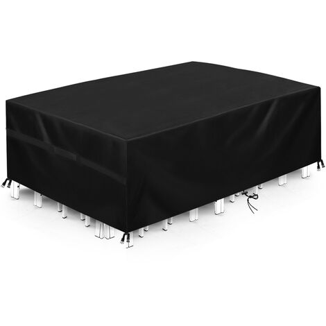 242x182x100 cm Garden Patio Waterproof Furniture Protection Cover Outdoor Table Chair Rainproof