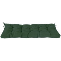 Garden Bench Cushion 150*50*10CM Foldable Thick Seat Chair Cushion Dark Green