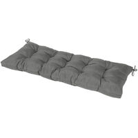 Garden Bench Cushion 150*50*10CM Foldable Thick Seat Chair Cushion Grey