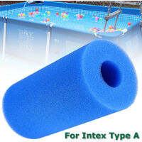 Reusable Washable Swimming Pool Filter Foam Sponge Cartridge For Intex Type A