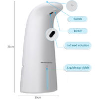 250ml Automatic Soap Dispenser Non-Touch Hand Washing Lotion Liquid Machine