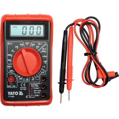 Yato professional electrical digital universal multimeter (YT-73080)