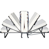 Cama de invitados Veraflex / Cama plegable con colchón y envoltura 200x90x40 cm