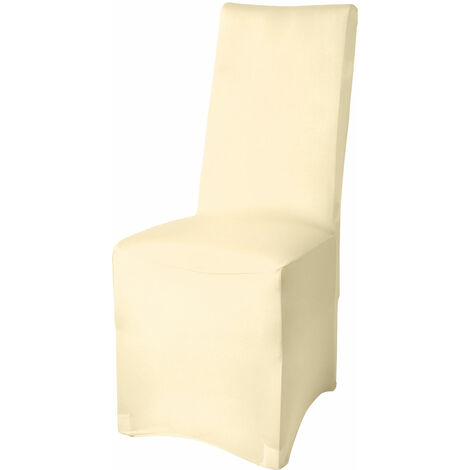 Beautissu Fodera bielastica per sedie - Leona	Crema, 95x45x45 cm