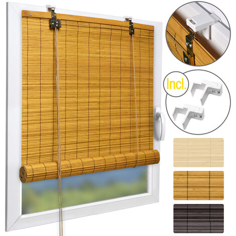 Sol Royal Tenda a Rullo SolDecor B86 - Veneziana per finestre, Porte e balconi - avvolgibile Bamboo Chiaro	Bambù, 160x90 cm