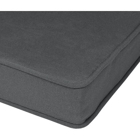 Set 2 Cuscini Per Dondolo Da Giardino 180x50 Cm | Lavabile, Resistente Ai Raggi UV | Tessuto Poliestere, Imbottitura In Schiuma - Foto 8