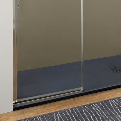 Porta doccia DENVER scorrevole 170 DX cm altezza 200 cm cristallo 8 mm