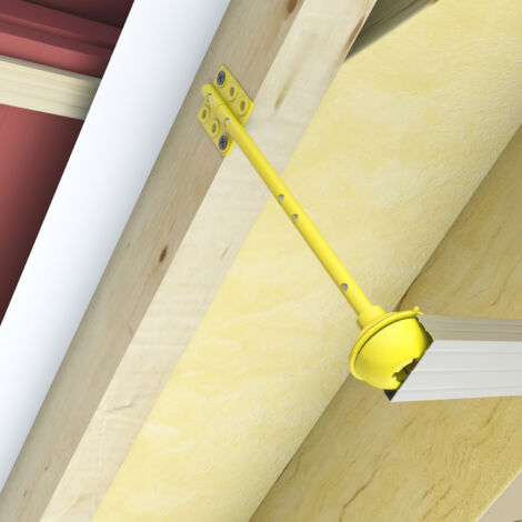 Lot de 50 Suspentes Intégra2 16-20 200mm pour ép. Laine 160 à 200mm en isolation des combles et des plafonds – ISOVER