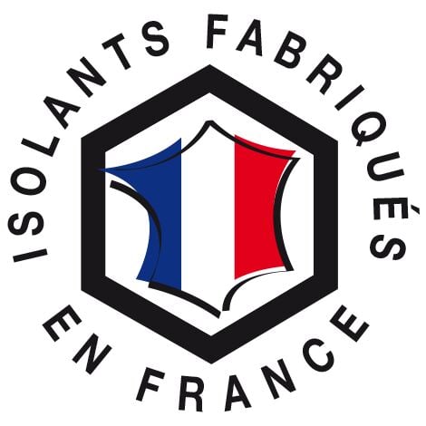 2 rouleaux de laine de verre x 2 lés 45 mm pour les cloisons lambda 40 Isover - rouleau 1,2x2,4 m nu - R=8 m².K/W - Isover
