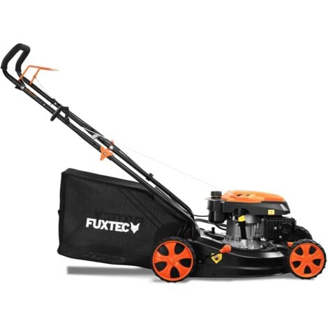 Petrol 146cc push lawnmower 18inch cutting width FUXTEC RM4646ECO