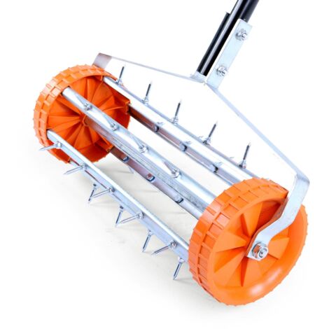 FUXTEC lawn aerator FX-RL400 with 43 cm width, scarifier lawn