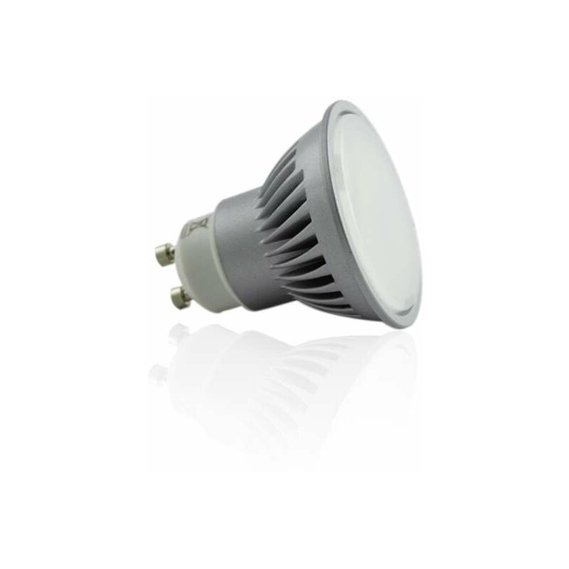 Faretto LED GU10 7W illuminazione grandangolare 60W - Bianco Caldo 3000K