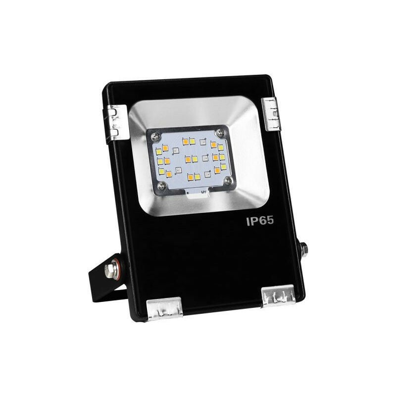 Proiettore LED Extrasottile 10W 1150lm Dimmerabile 25° 152mm Radiofrequenza  Impermeabile IP65 - RGB CCT 2700K-6500K T06