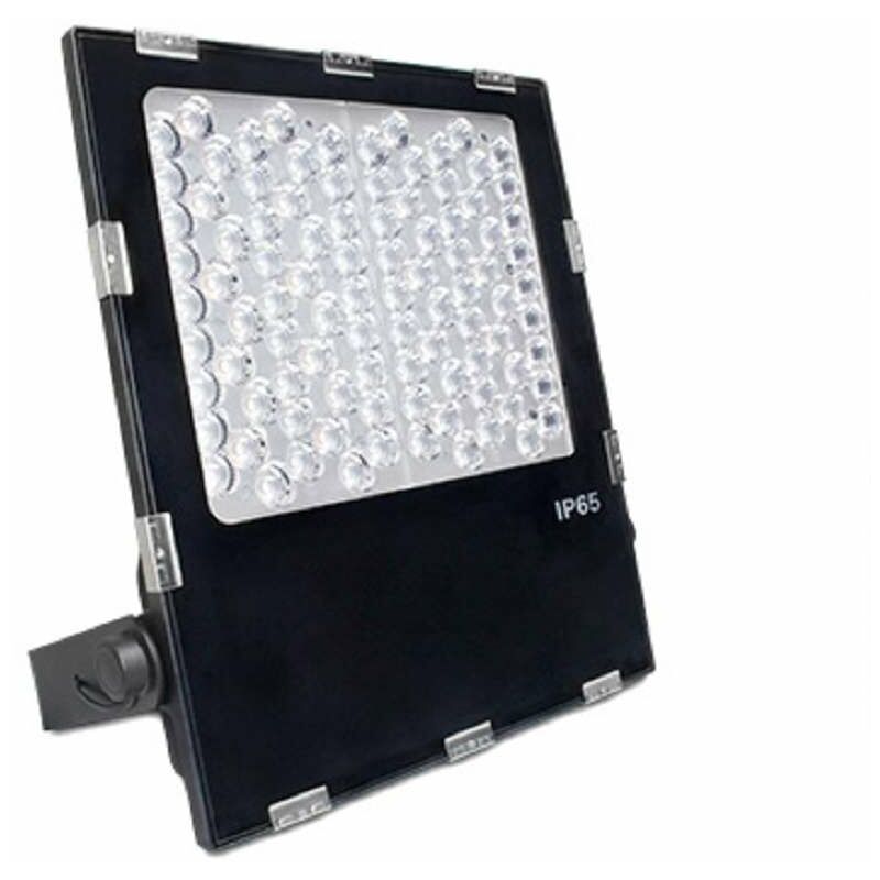 Proiettore LED Extrasottile 100W 7500lm Dimmerabile 25° 330mm Radiofrequenza  Impermeabile IP65 - RGB+CCT 2700K-6500K C07