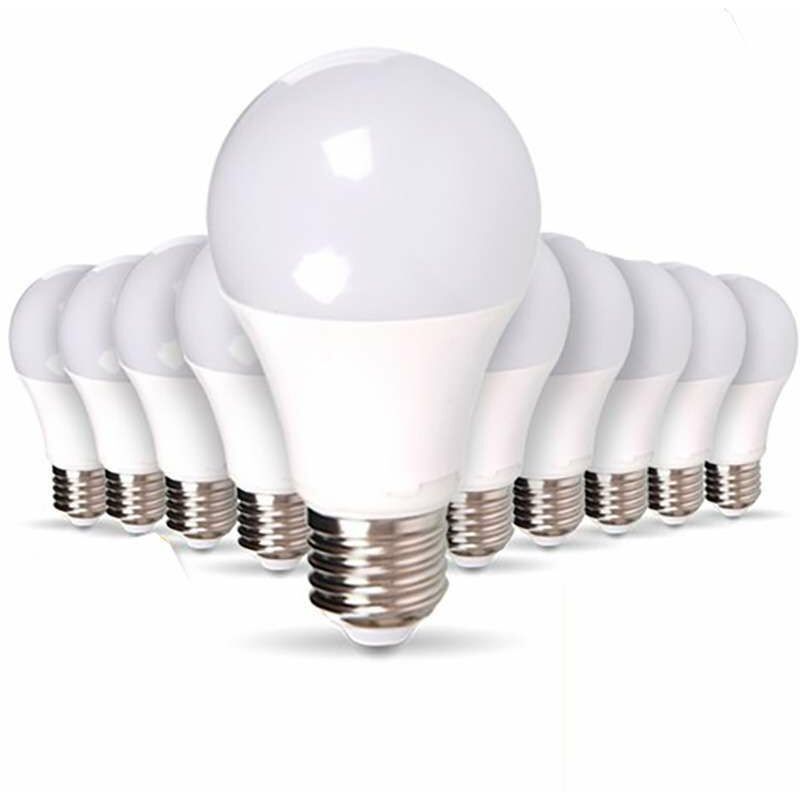 Lampadina LED 23W = 200W 4 tubi attacco E27 6400K