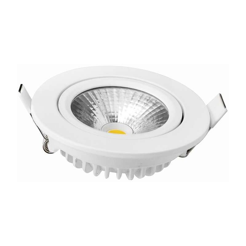 Faretti da Incasso LED Dimmerabili Bianco - Rio - 5W - 2700K - ø85mm - 6  pack 