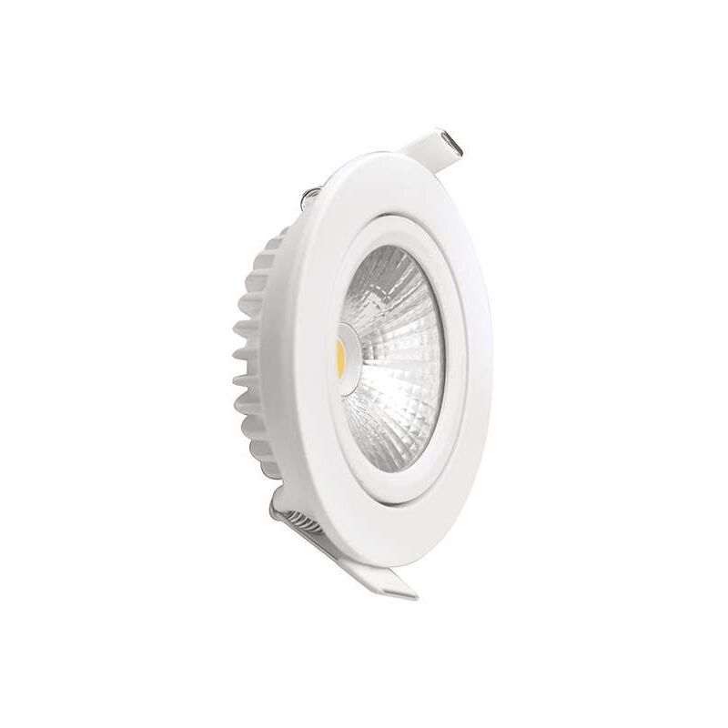 Faretto da Incasso LED Dimmerabile Bianco - Rio - 5W - 4000K - ø85mm - 6  pack 