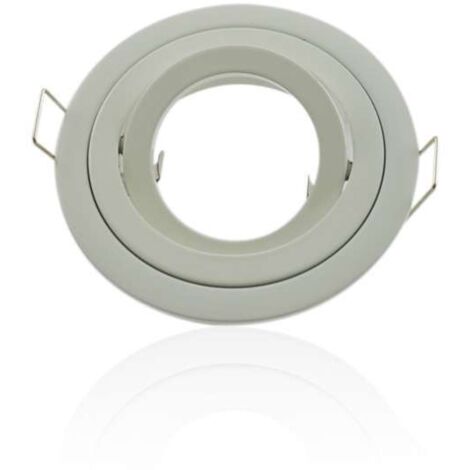Aftertech Portalampade Da Incasso Orientabile Per Faretti LED GU10 – Nero Opaco, Diametro Foro 73mm, Connettore Incluso - 2