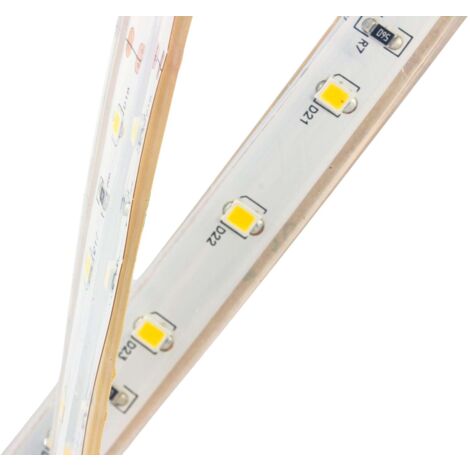 Nastro LED 60 LED/m 11W/m DC24V IP68 Impermeabile - Bianco Naturale 4000K