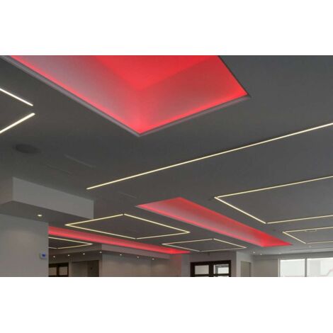 10X 1M LED Profilo Alluminio Profilo Angolare Guida Barra per Striscia