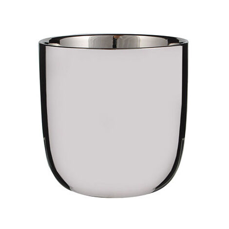 Beliani - Vaso Da Fiori Color Argento Ecetra