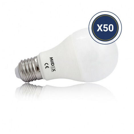 Confezione da 50 lampadine LED E27 11W 1050lm Lampadina - Bianco