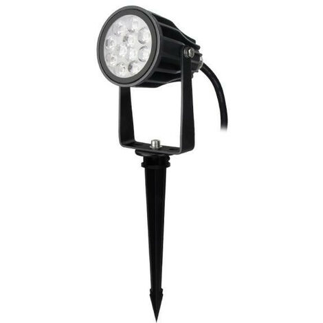 Faro da Giardino LED 6W 550lm 25° Impermeabile IP66 Radiofrequenza - RGB+CCT  (2700K-6500K)