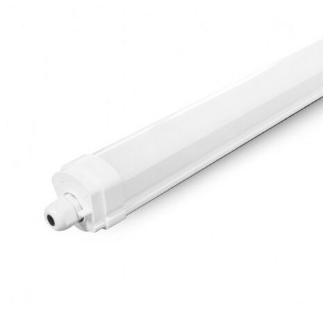 LED Integrato Impermeabile 5000K 35W 1255 x 59 x 61 mm Foro Passante