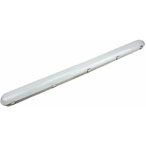 Barra LED sottile impermeabile IP65 55W 150cm con batteria di riserva - Bianco  naturale 4500K